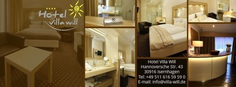 Altwarmbuchen Hotel Villa Will מראה חיצוני תמונה